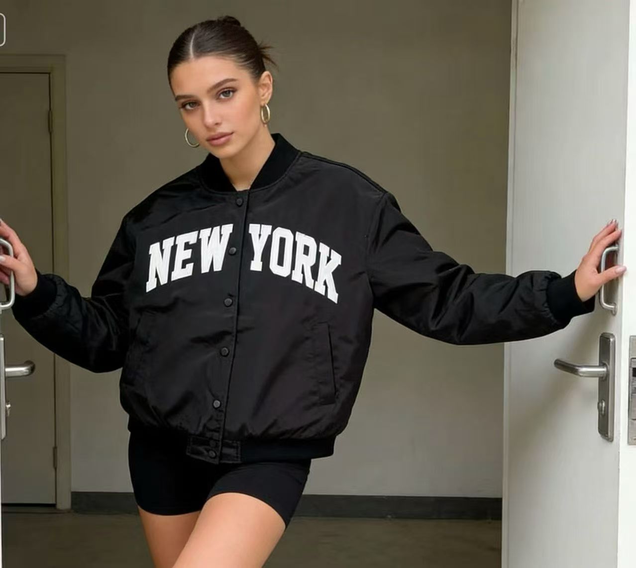 Ladies Baseball Jacket